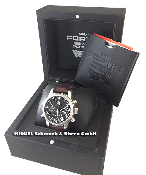 Fortis B-42 Flieger Chronograph Alarm limited 