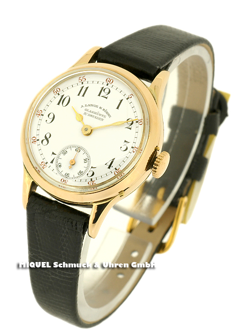 A. Lange and sons females watch in rose gold