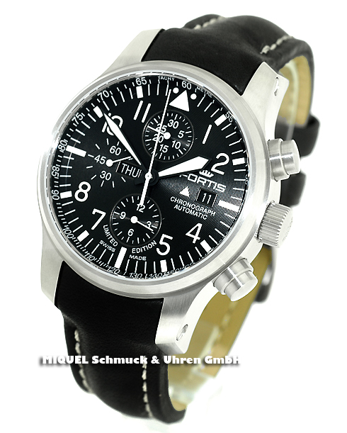 Fortis F-43 pilot chronograph automatic - limited