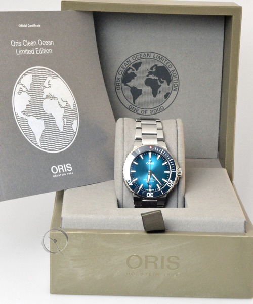 Oris Aquis Clean Ocean Limited Edition 39,5 mm 