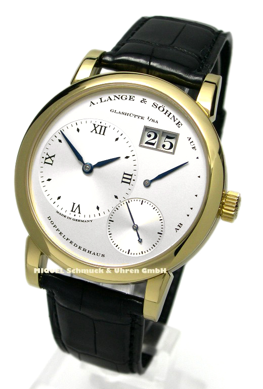 A. Lange and sons 1 in yellow gold