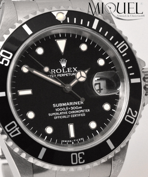 Rolex Submariner Date - 1st hand - papers - not polished!