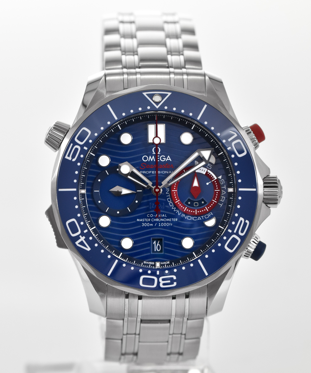 Omega Seamaster Diver 300M Chronometer Chronograph America's Cup