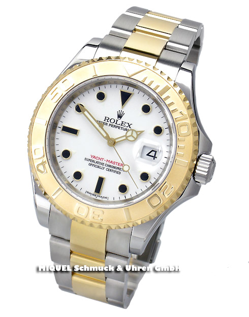 yachtmaster stahl gold