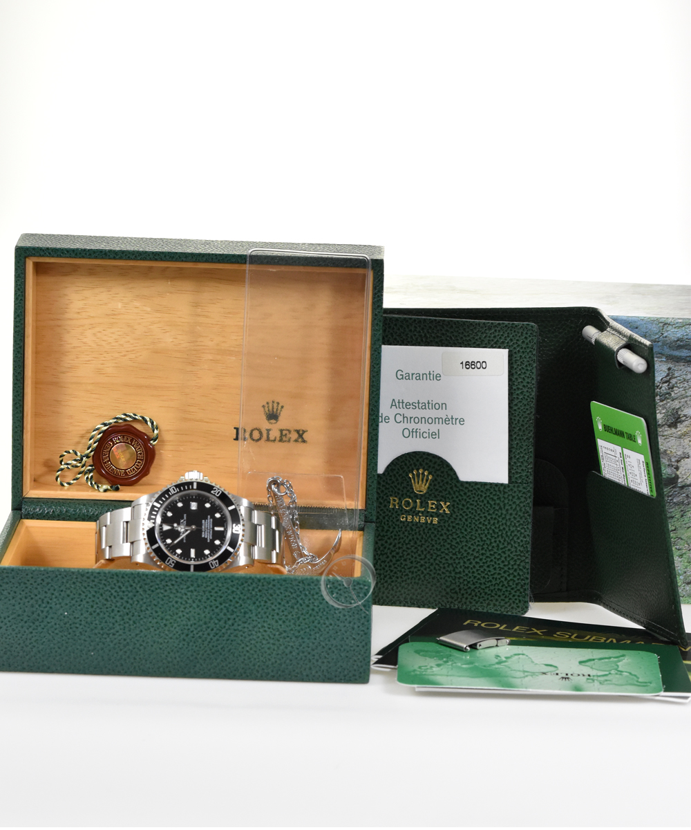 Rolex Oyster Perpetual Date Sea Dweller Ref. 16600 -LC100- unpolished -Full Set- from first hand!