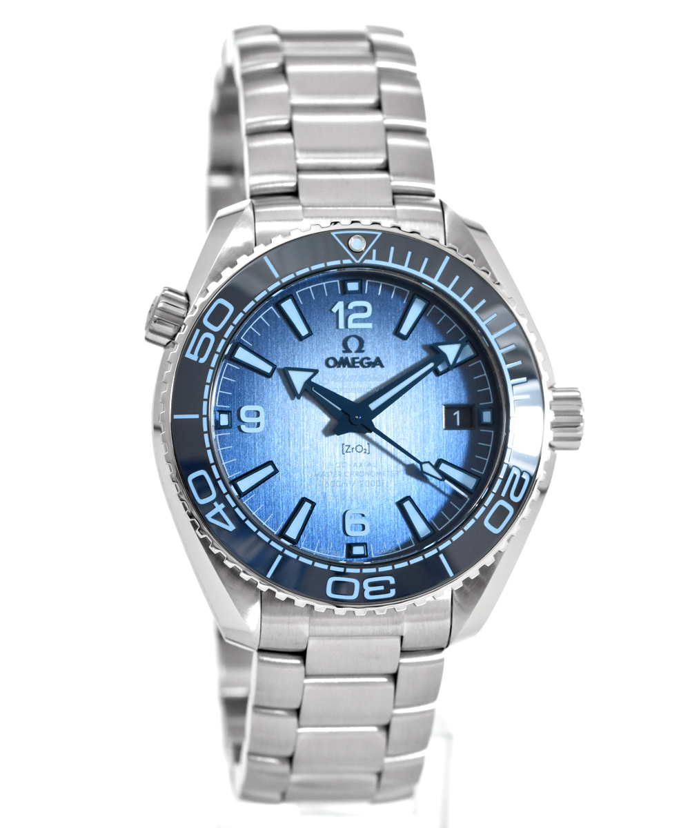  Omega Seamaster Planet Ocean 600M Summer blue Co-Axial Master Chronometer 39,5 mm Ref. 215.30.40.20.03.002