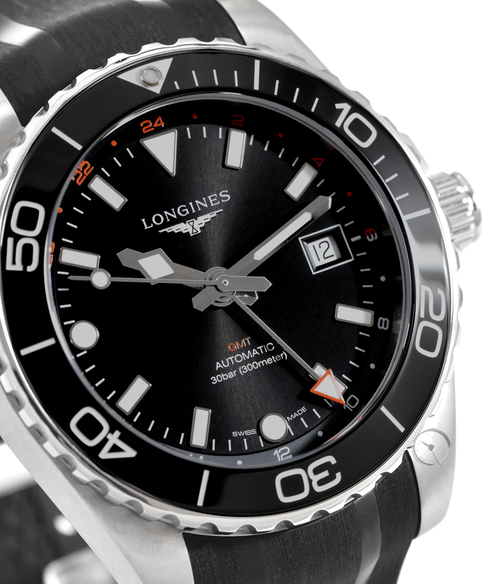 Longines Hydro Conquest GMT Ref. L3.790.4.56.9-16.7% saved*