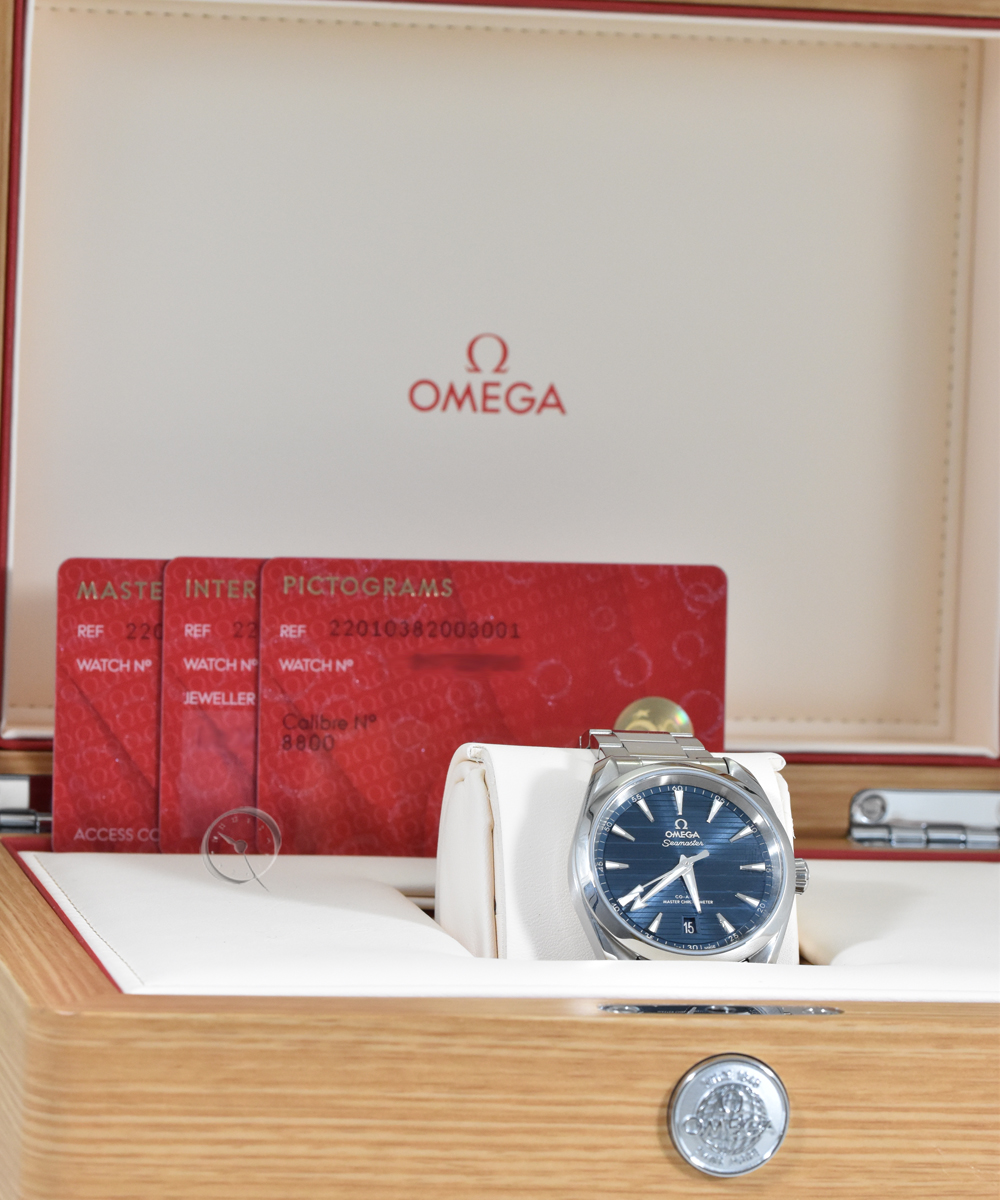Omega Seamaster Aqua Terra 38 Co-Axial Master Chronometer Ref. 220.10.38.20.03.001
