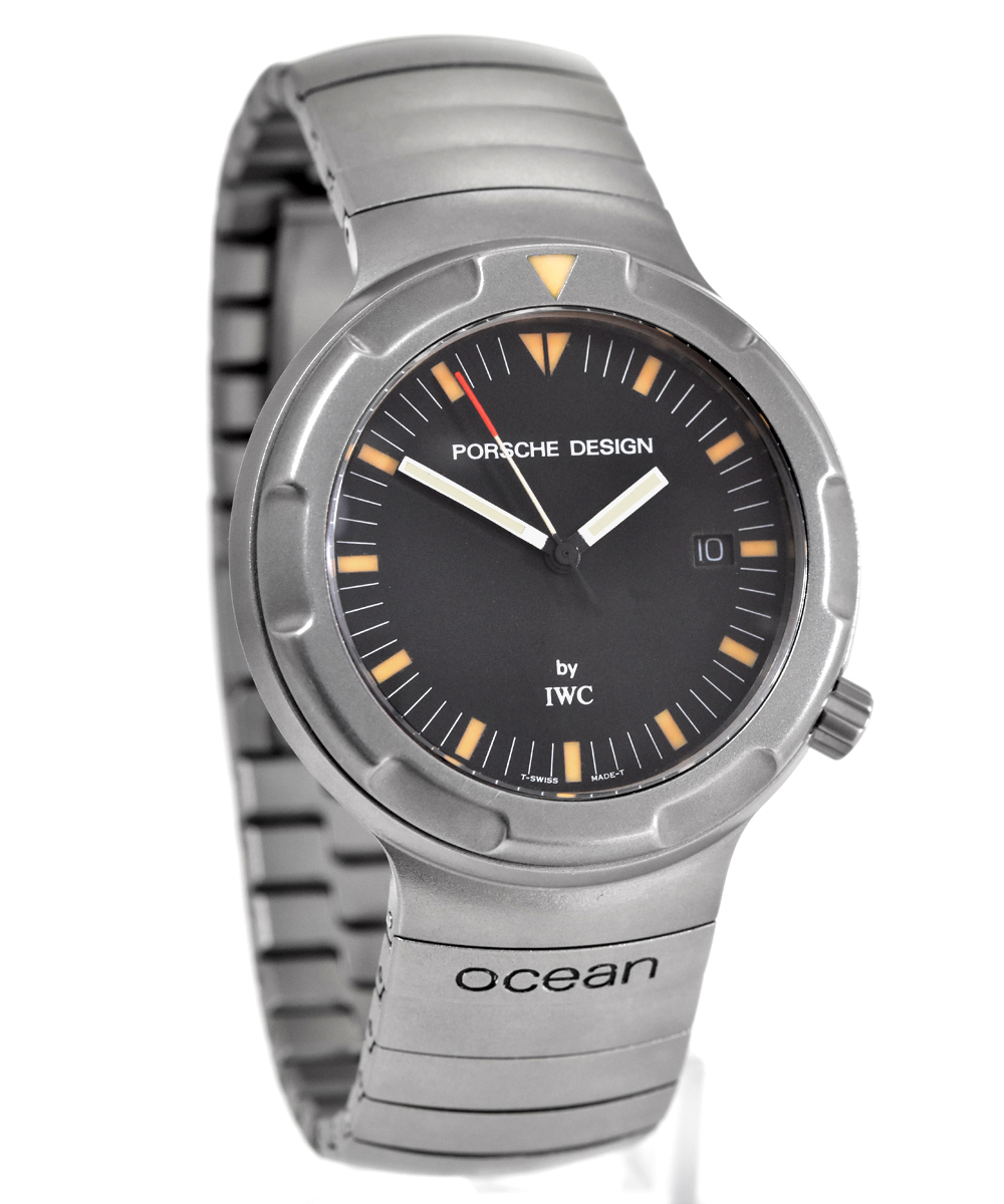 IWC Ocean 2000 Porsche Design - Original tritium dial and hands incl. accessories