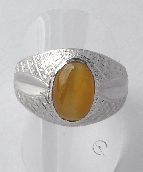 14ct whitegold unikat ring