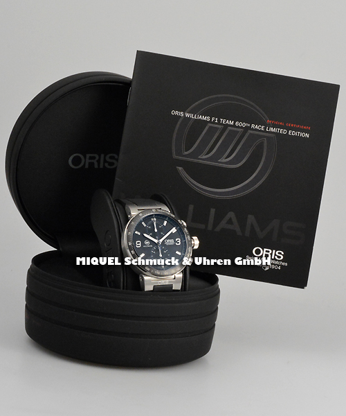 Oris Williams F1 Team Chronograph Limited Edition 