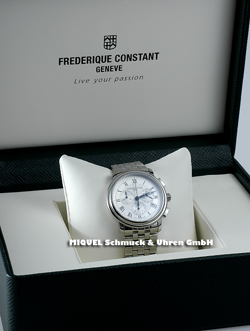 Frederique Constant Classic Chronograph - Caution: 27,4% off!