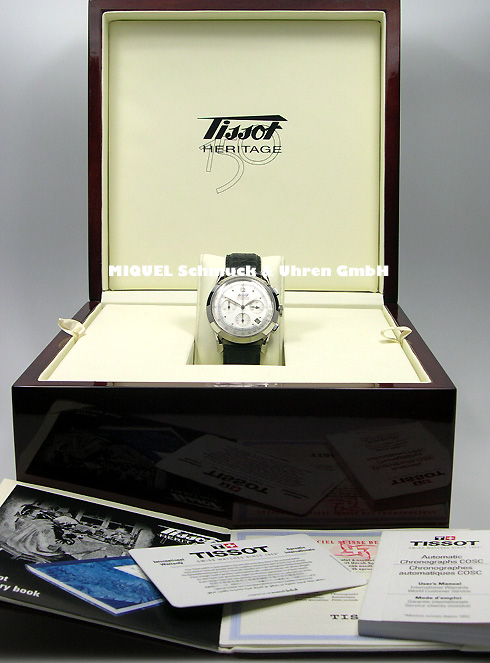 Tissot Heritage 150th Automatik Chronograph Chronometer limitiert