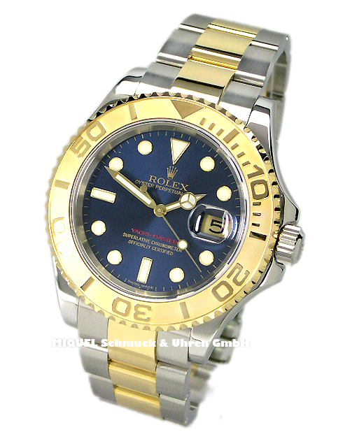 yachtmaster stahl gold