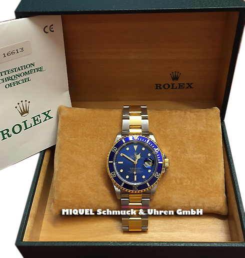 Rolex Submariner in 750er gold and stainless steel