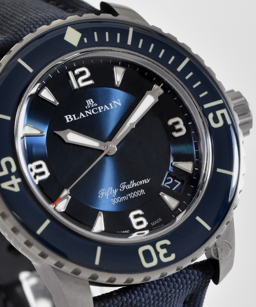 Blancpain Fifty Fathoms Automatique Ref. 5015 12B40 O52A -20% saved!*
