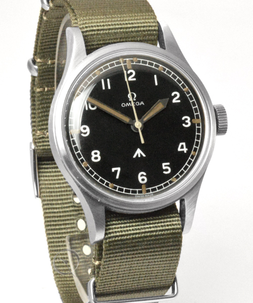 Omega - British Military Wristwatch - winding by hand 