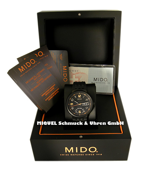 Mido All Dial automatic Chronometer - Free Gift for You as VIP customer: A ballpen by Mido