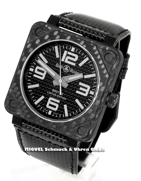 Bell and Ross Aviation BR01 Carbon Fiber - limited Edition