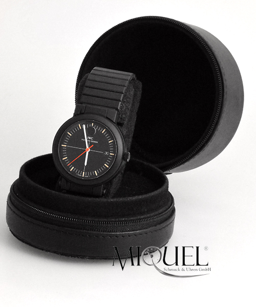 IWC Porsche Design compass watch with moon phase