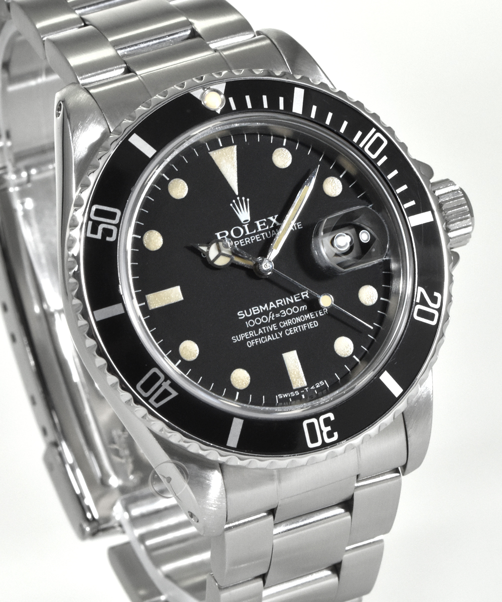 Rolex Submariner Date Ref. 16800 Tritium dial and hands