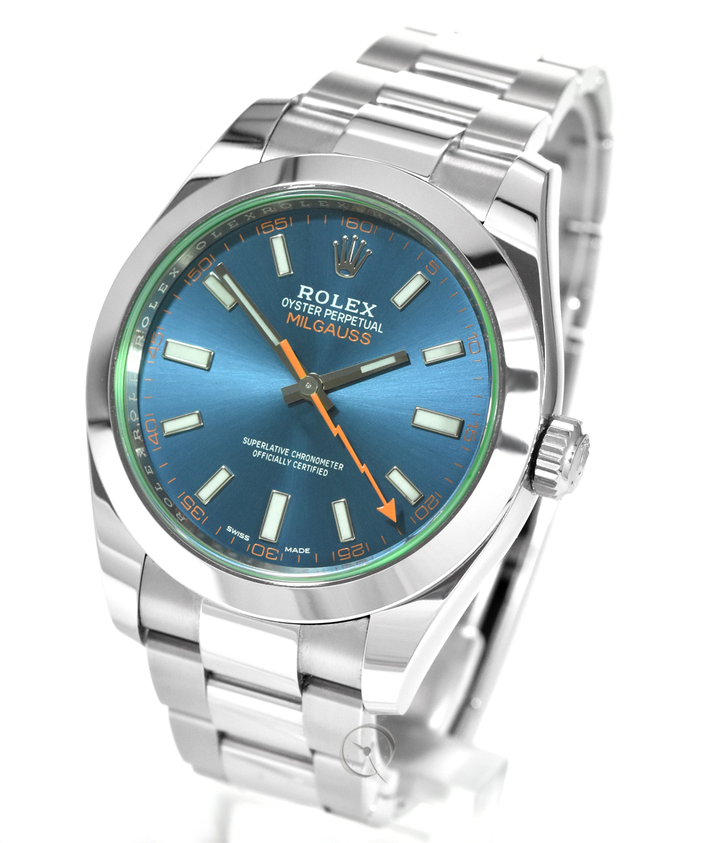 Rolex Oyster Perpetual Milgauss GV Z-Blue