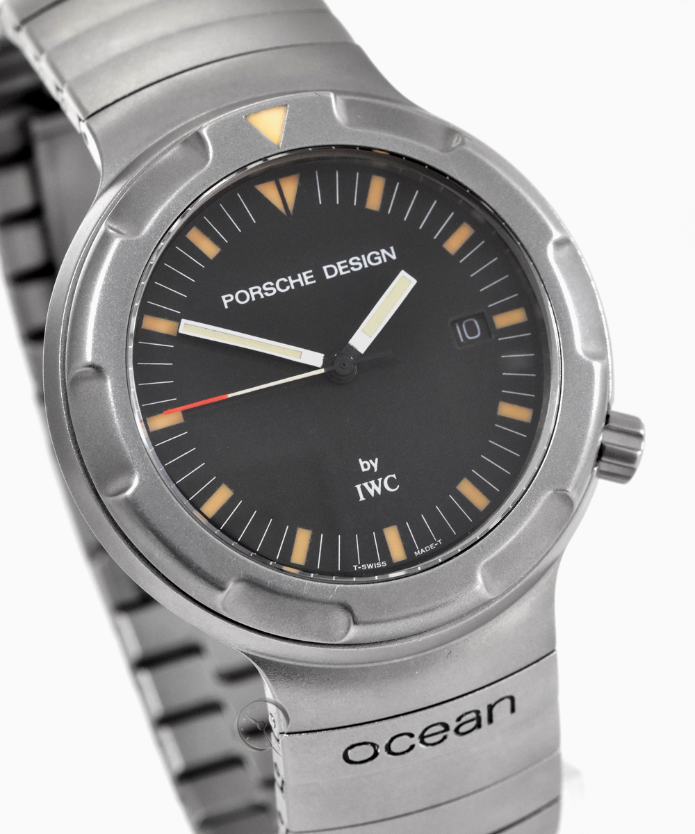 IWC Ocean 2000 Porsche Design - Original tritium dial and hands incl. accessories