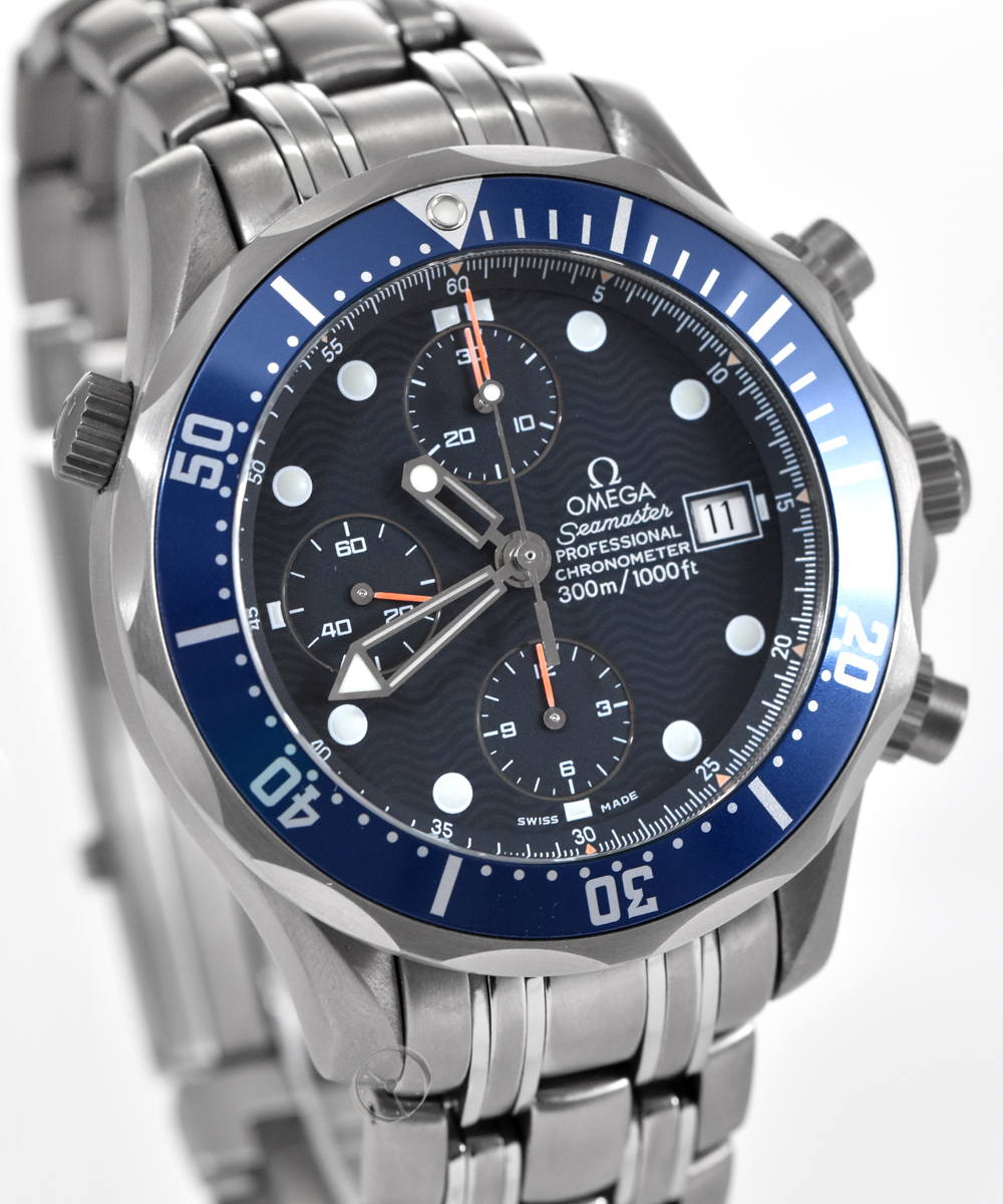 Omega Seamaster Professional Diver Chronograph Chronometer Titan