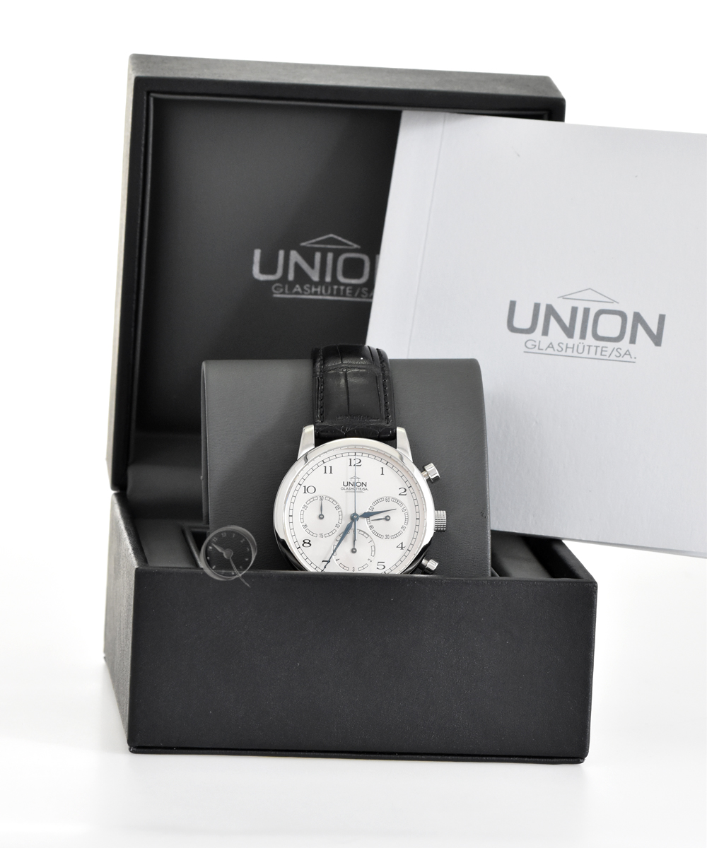 Union Chronograph Julius Bergter manual windig- Limited Edition - Rar!
