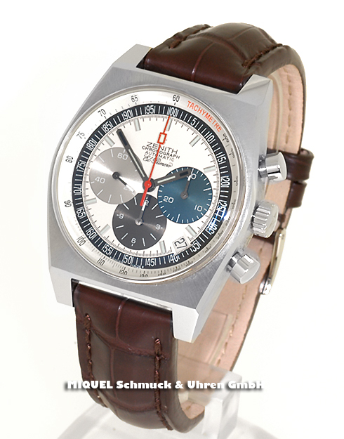 Zenith Vintage 1969 Chronograph in stainless steel - limited Edition