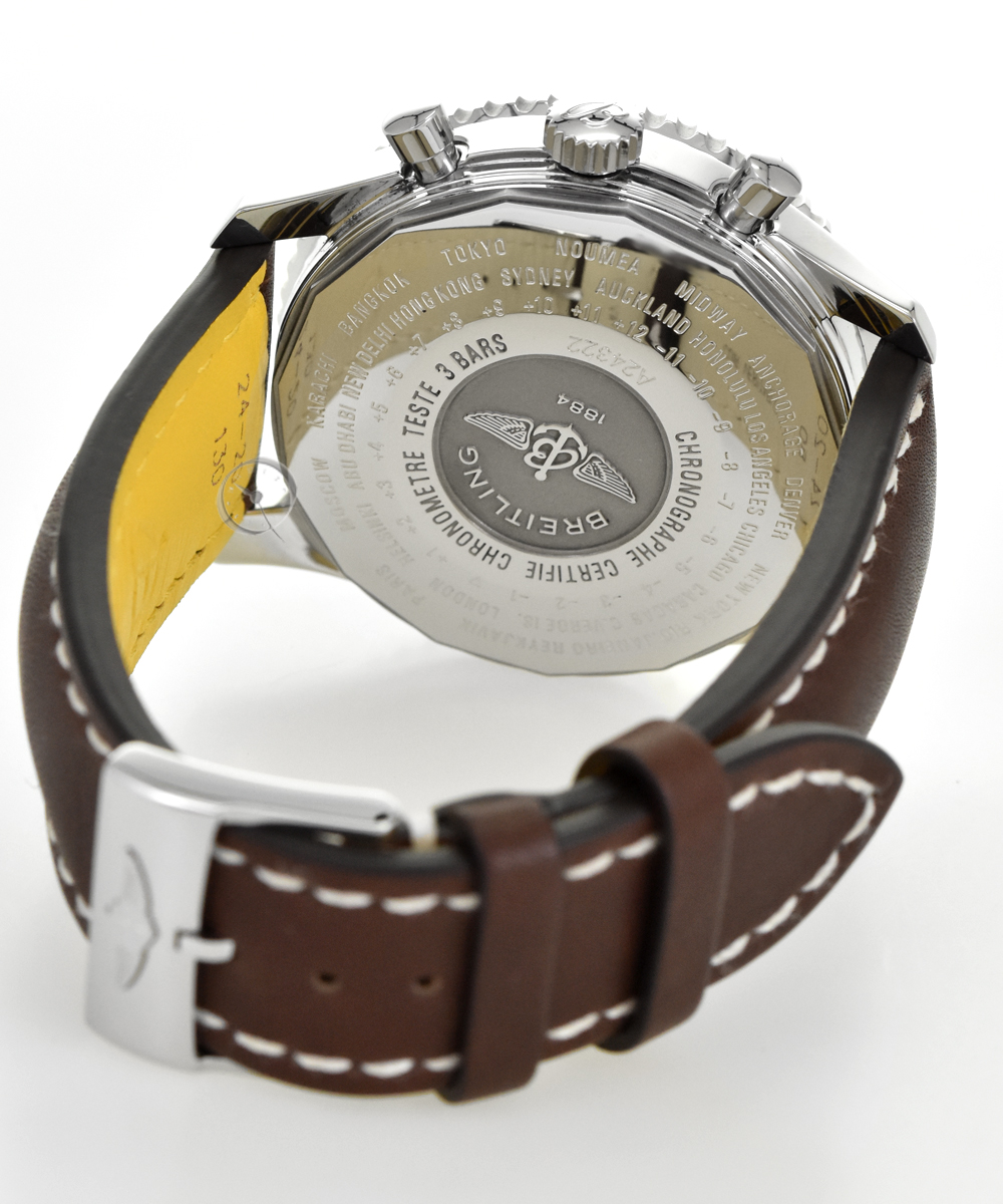 Breitling Navitimer  World Chronograph GMT 46