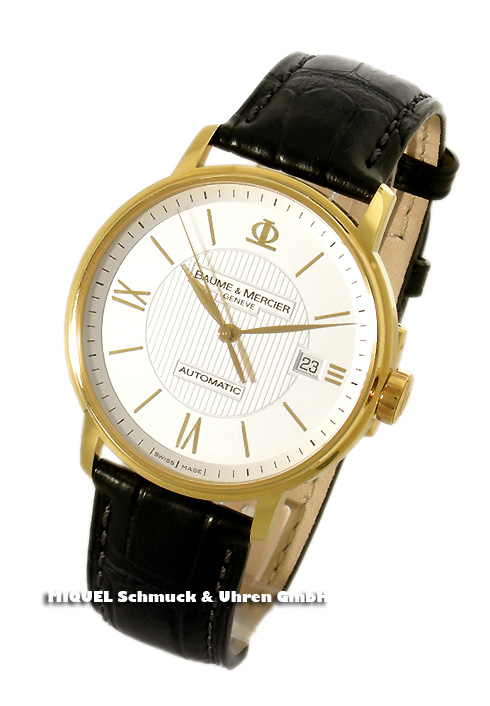 Baume and Mercier Classima in yellow gold automatic