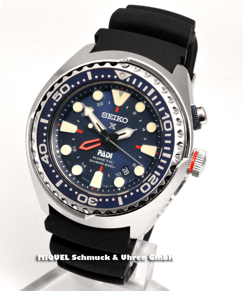 Seiko Prospex Kinetic GMT Diver - PADI - Diver`s Special Edition