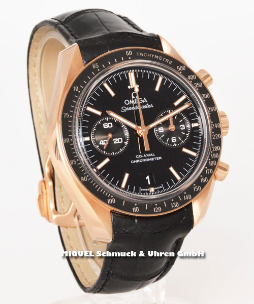 Omega Speedmaster Moonwatch Co-Axial Chronograph - 750s gold