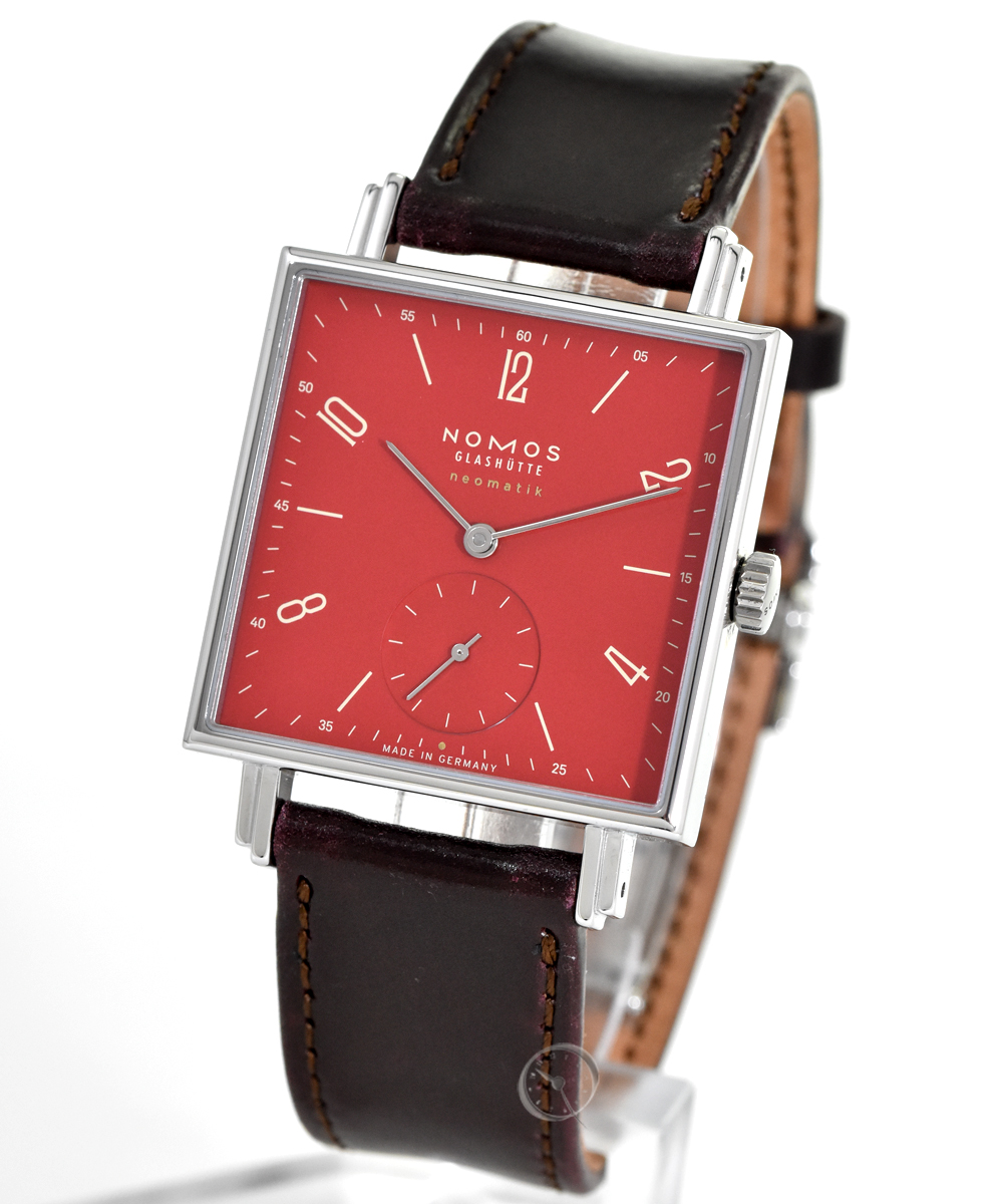 Nomos Tetra Neomatik red - 175 Years Watchmaking - Limited Edition