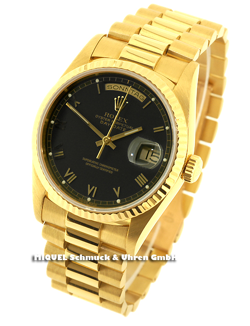 Rolex Day-Date in 18 carat yellow gold