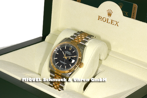 Rolex Oyster Datejust in steel and gold