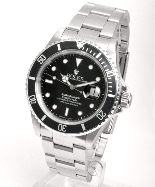 Rolex Submariner Date Ref. 16610 including a second aftermarket bezel insert in green