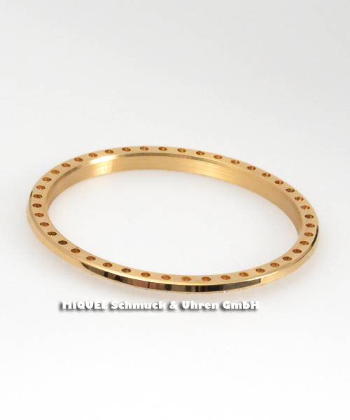 Solid gold bezel with brilliants suitable for Rolex Datejust 36