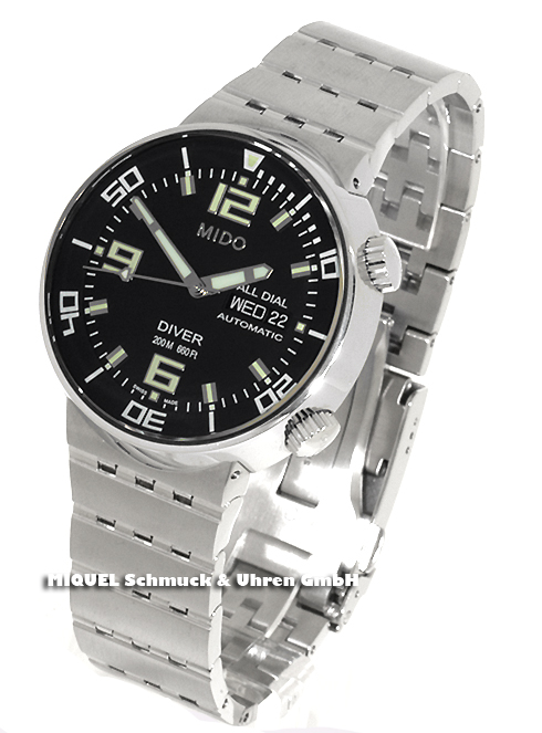 Mido All Dial Diver divers watch