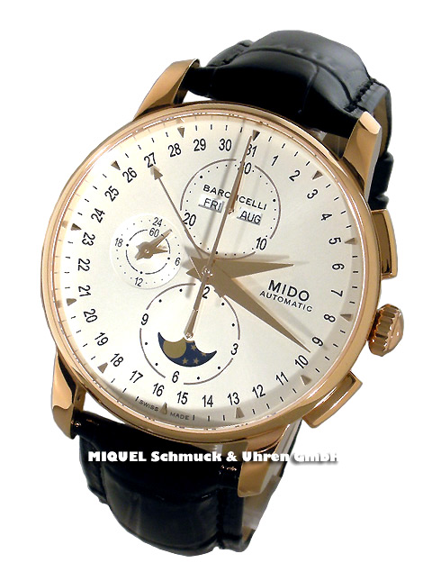 Mido Baroncelli Chronograph automatic with moonphase
