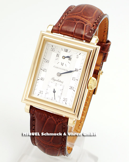 Chronoswiss Régulateur Rectangulaire winding by hand limited (used)