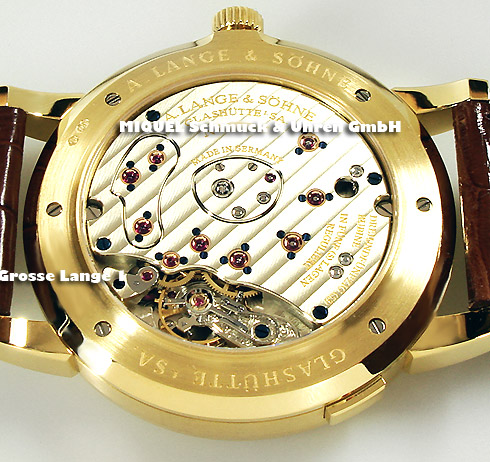 A. Lange and sons - Big Lange 1 yellow gold