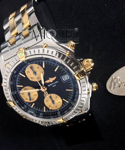 Breitling Chronomat of steel and gold