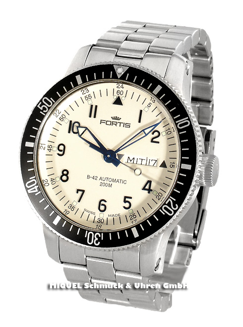 Fortis B-42 Diver Day Date automatic