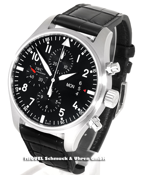 IWC Pilot Chronograph automatic with folding clasp