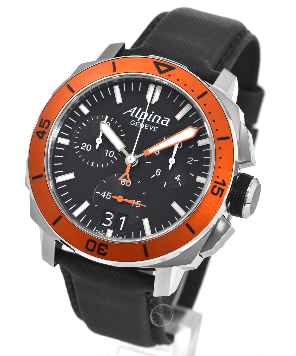 Alpina Seastrong Diver 300 Chronograph Big Date - 51,8% saved!*