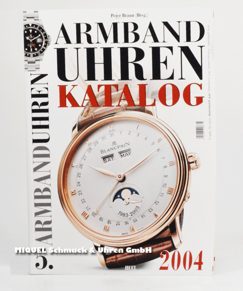 Armband Uhren Katalog 2004