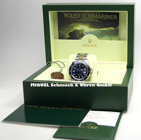 Rolex Submariner aus 750er Gold und Edelstahl