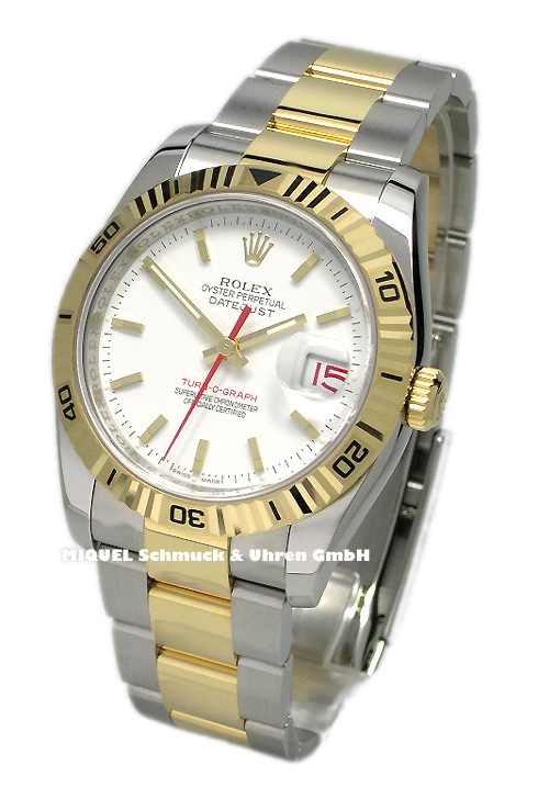 Rolex DateJust Turn-O-Graph in steel/gold